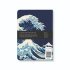 Hokusai Wave Mid Year Diary 2026-2027
