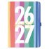 Stripes Mid Year Busy Life Diary 2026-2027
