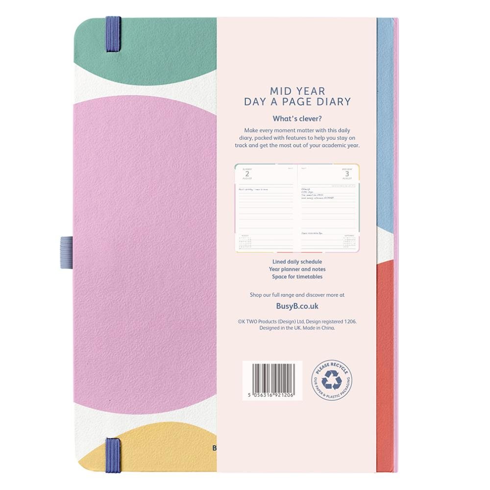 Spot Mid Year Page A Day Diary 2026-2027
