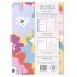 Floral Mid Year A6 To Do Diary 2026-2027