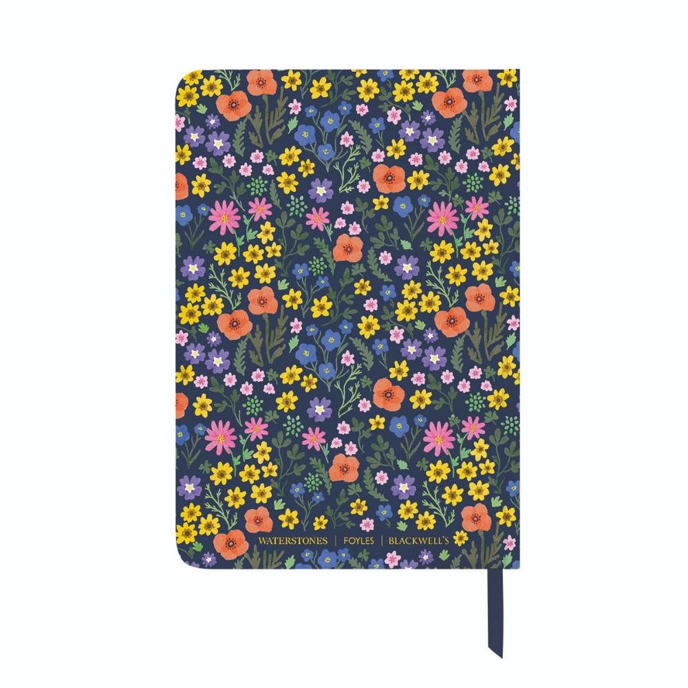 Floral Fabric Cover Mid Year Diary 2026-2027