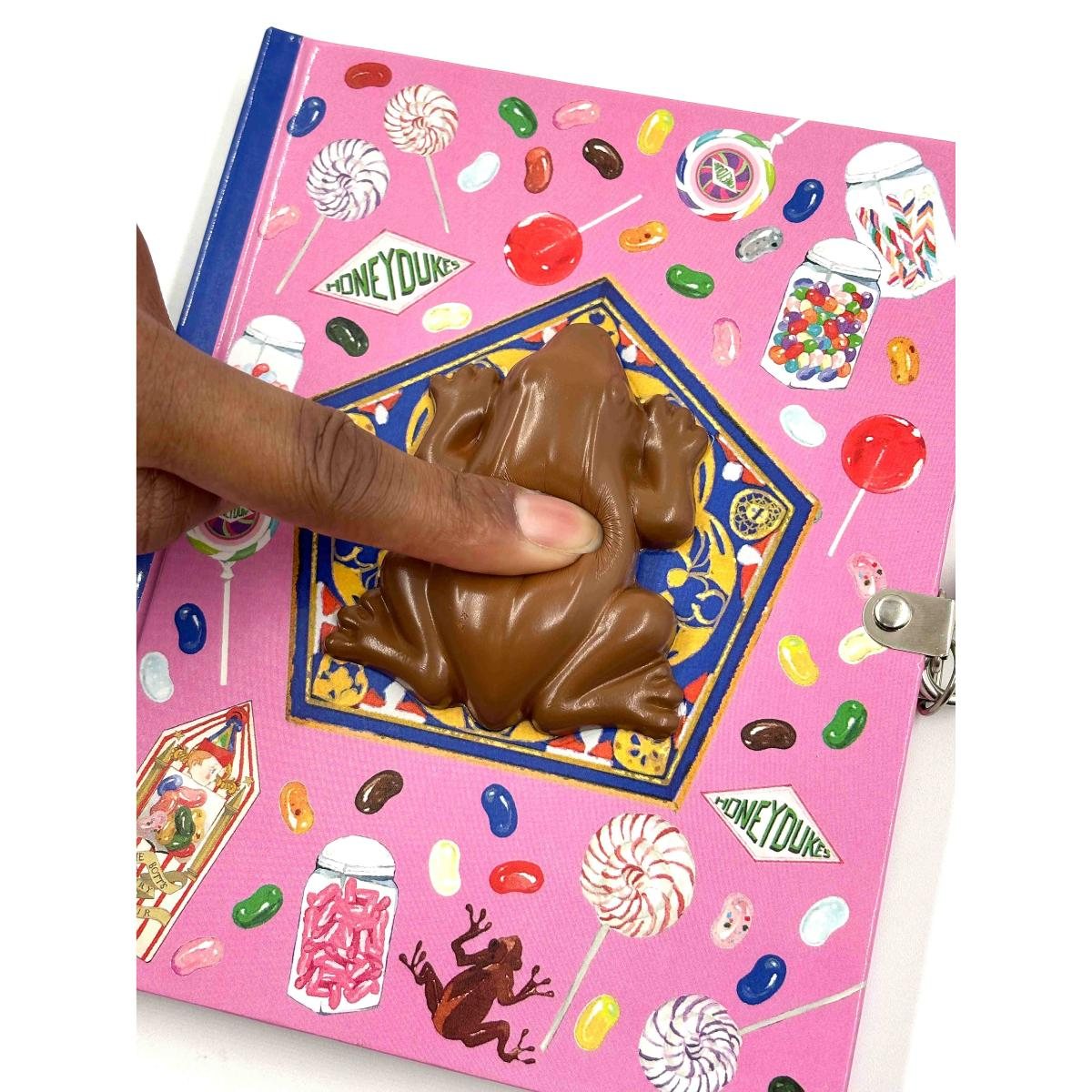 Harry Potter: Chocolate Frog Squishy Lock & Key Diary