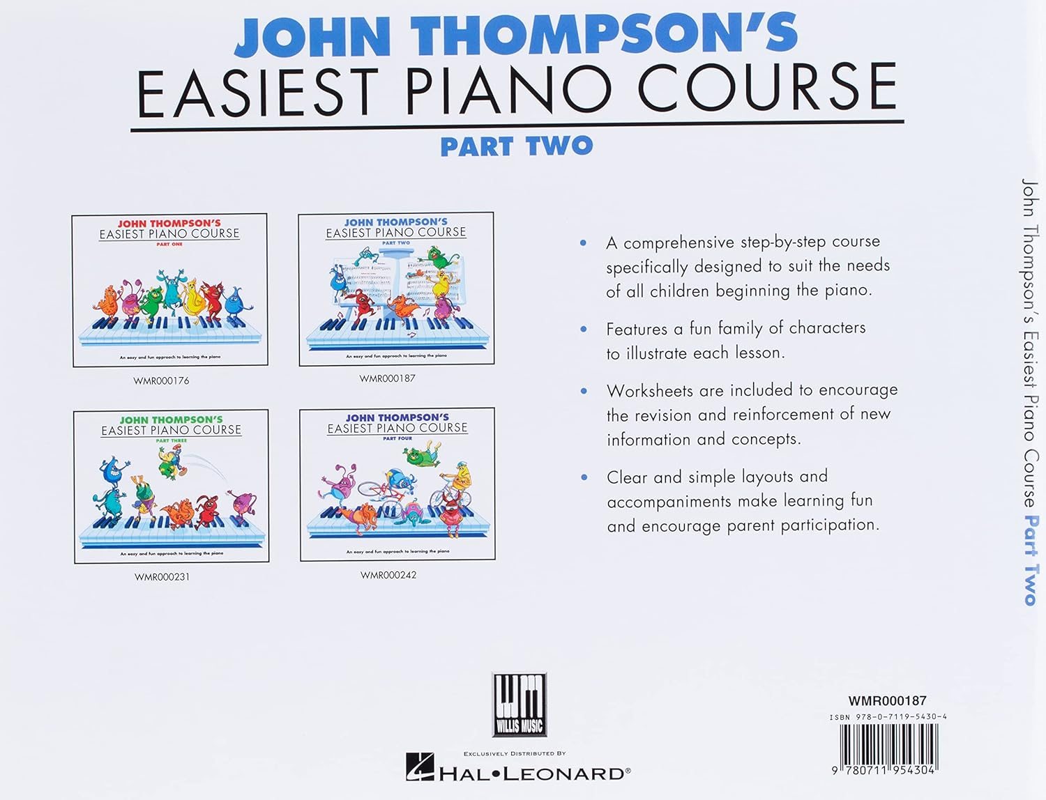 John Thompson's Easiest Piano Course 2