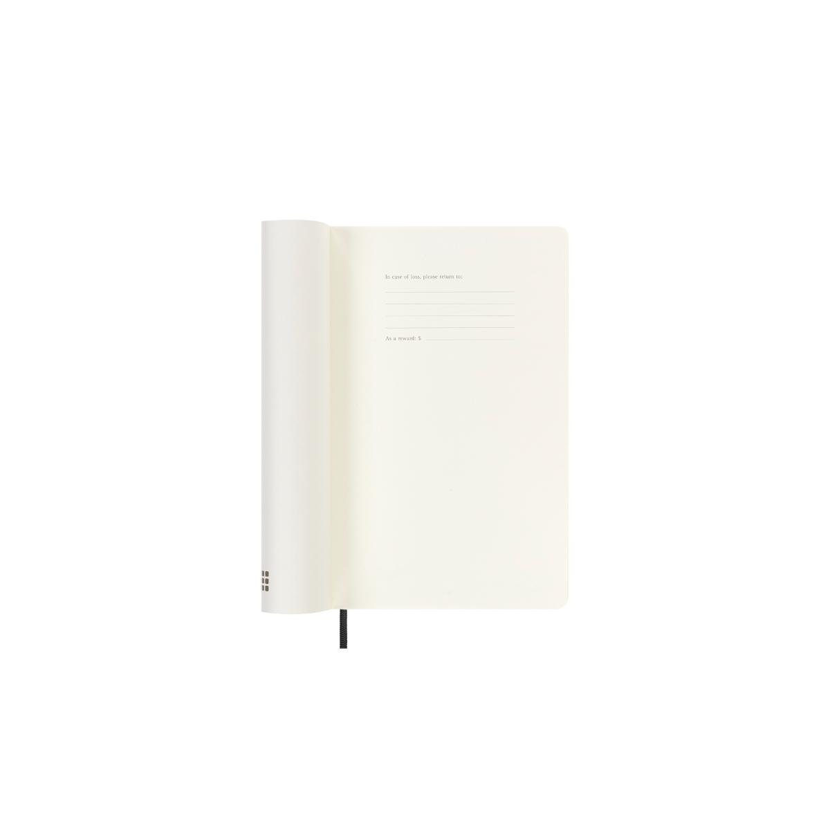 Black Weekly 18M Soft Large Diary 2026-2027