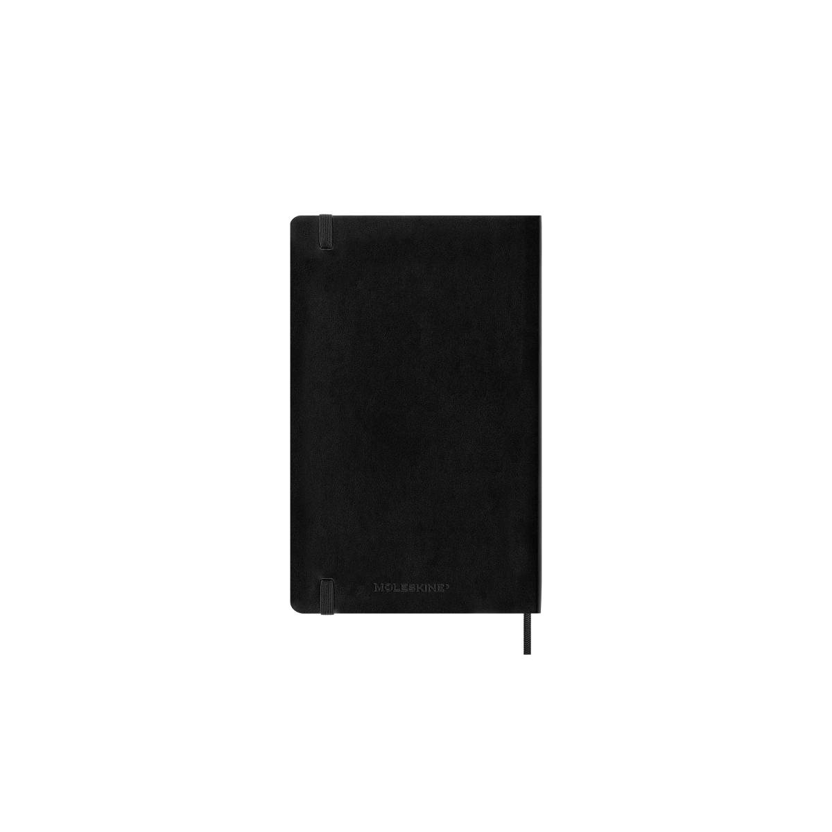 Black Weekly 18M Soft Large Diary 2026-2027