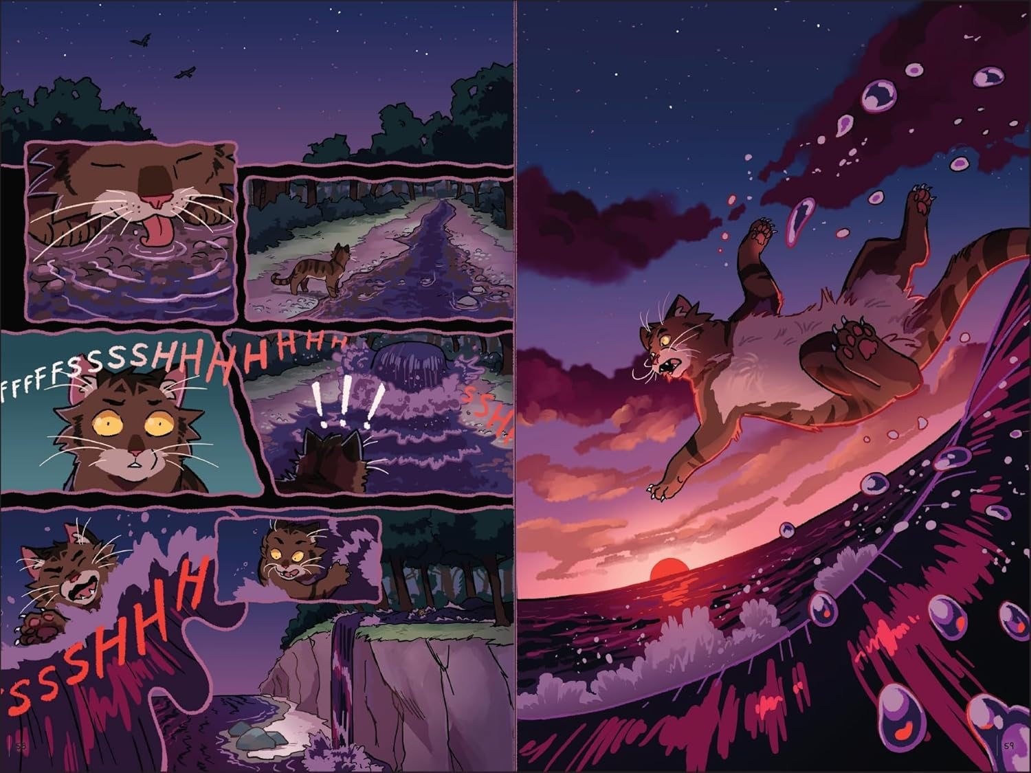 Warriors Graphic Novel: The New Prophecy, Part One of Three
