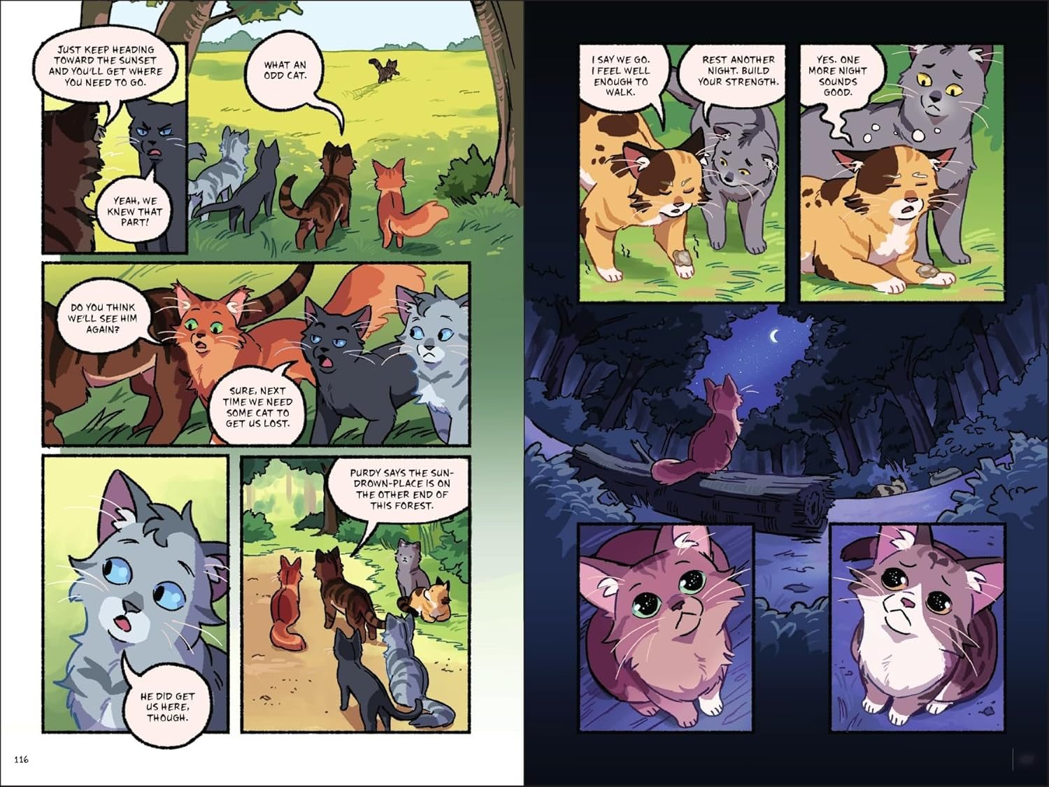 Warriors Graphic Novel: The New Prophecy, Part One of Three