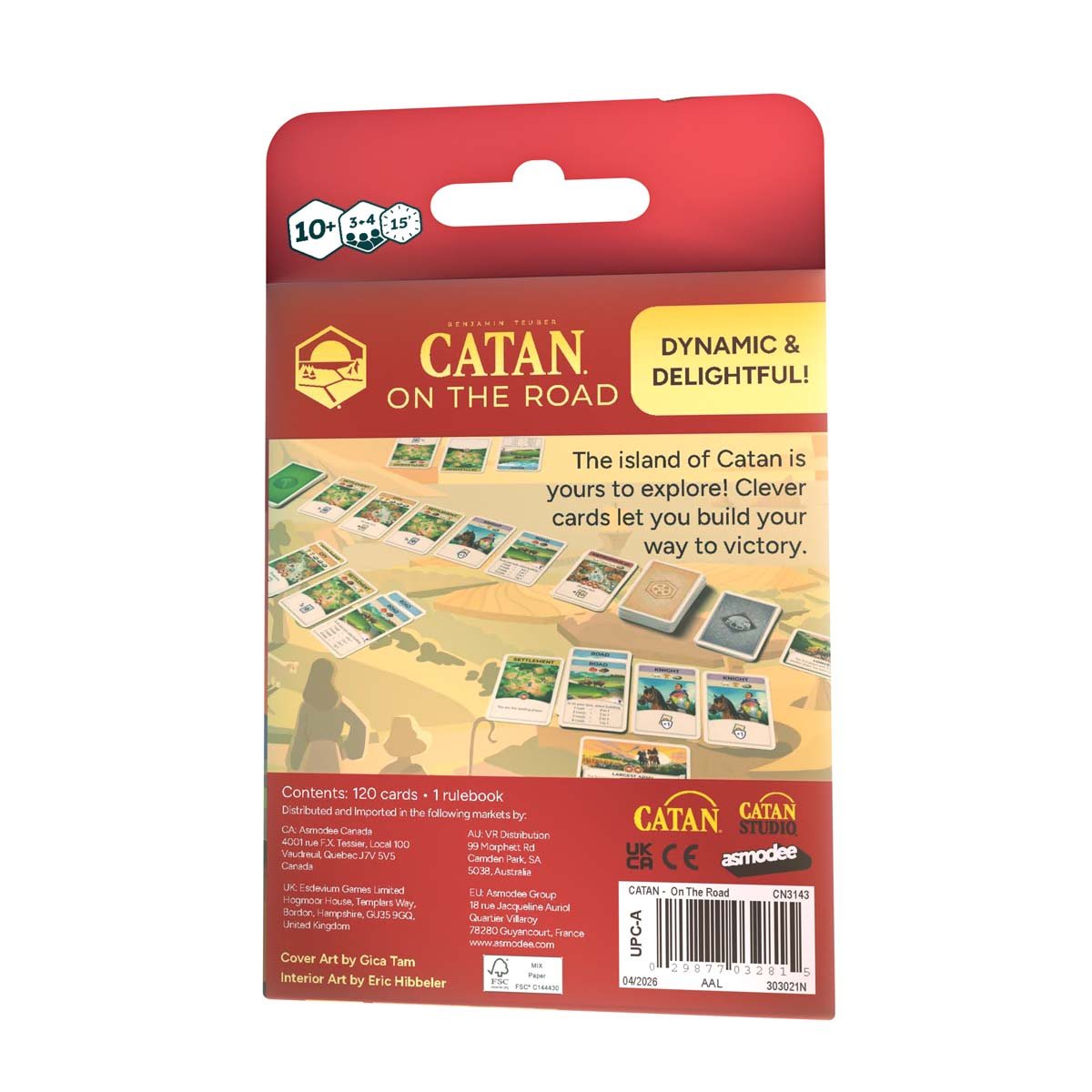 Catan On The Road Card Game