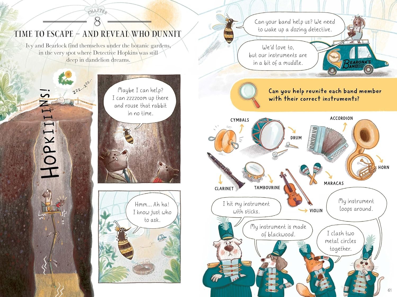 The Case of the Missing Flower (Ivy and Bearlock 1)