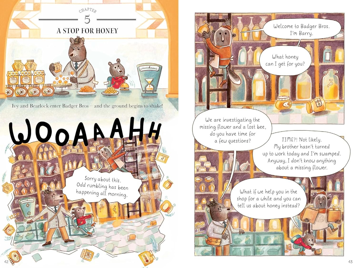 The Case of the Missing Flower (Ivy and Bearlock 1)