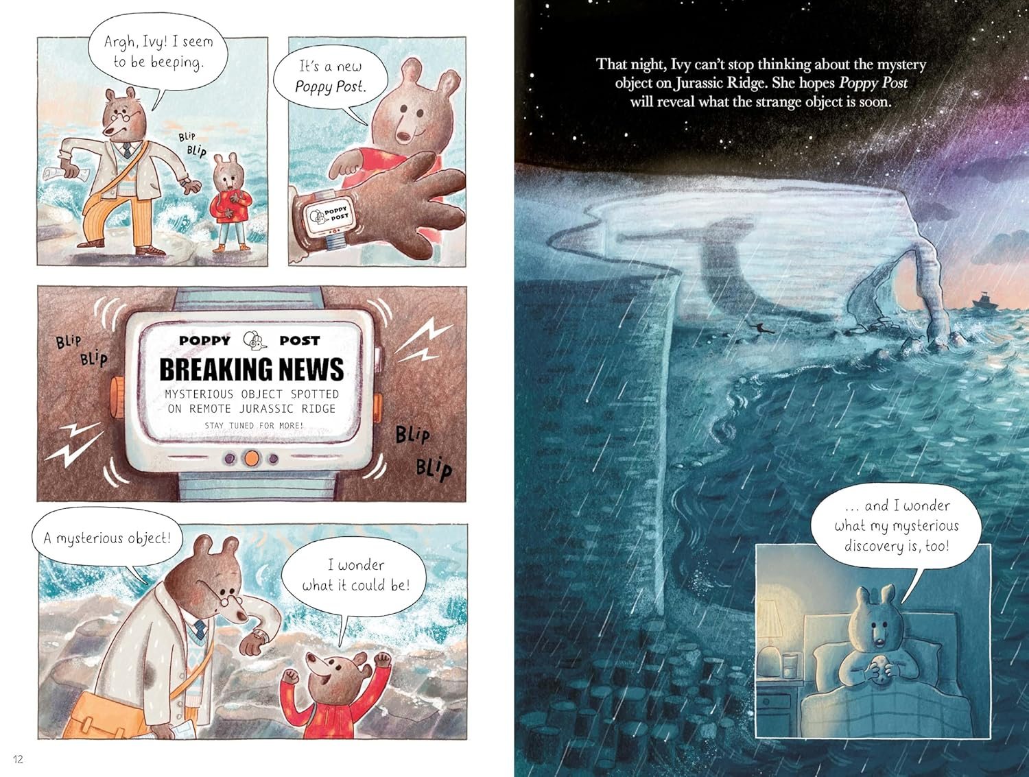 The Mystery of the Dinosaur Fossil (Ivy and Bearlock 2)