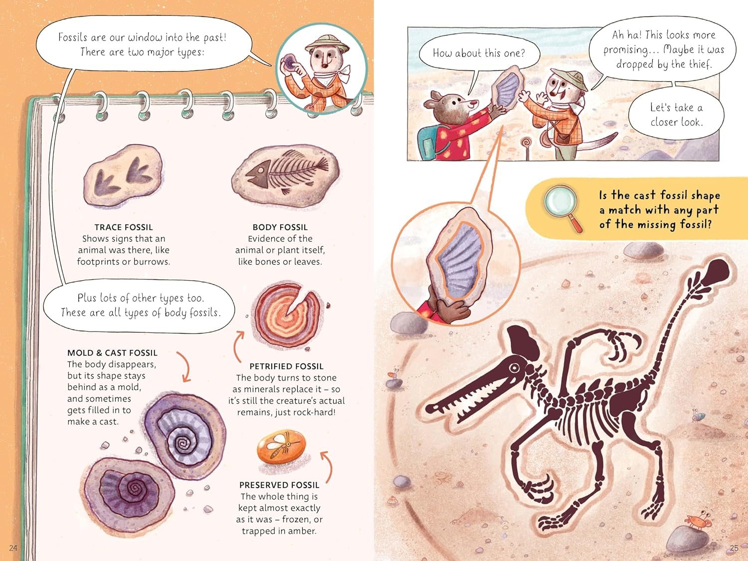 The Mystery of the Dinosaur Fossil (Ivy and Bearlock 2)