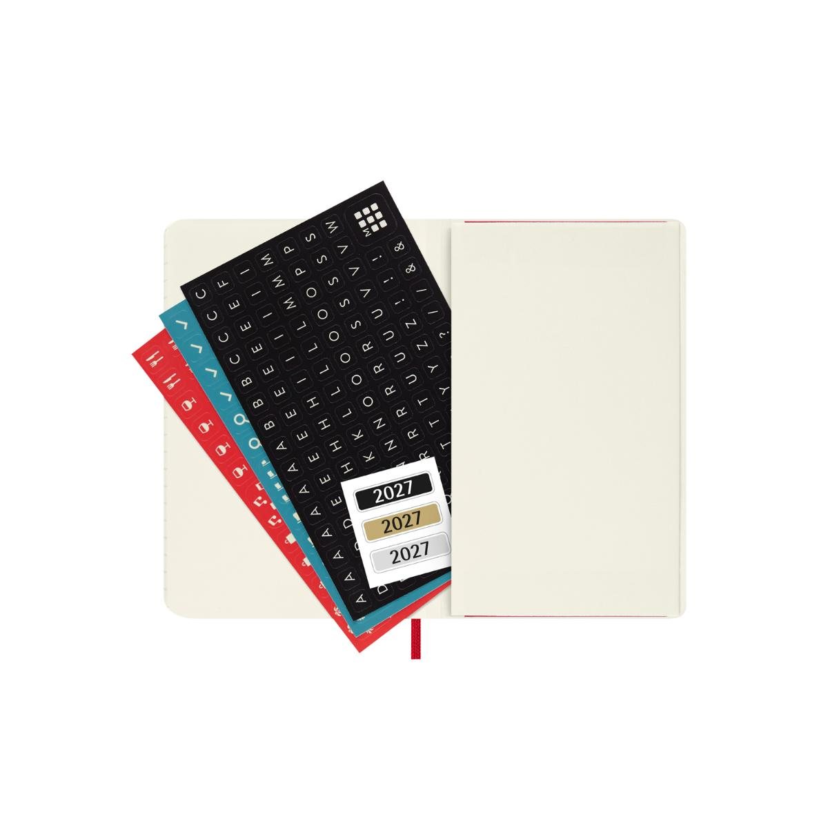 Red Pocket Wkly Soft 12M Diary 2027