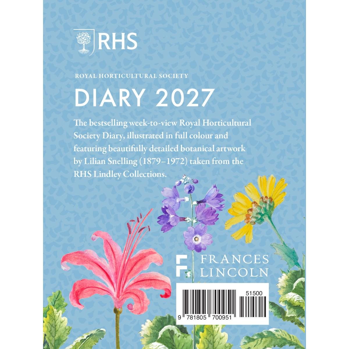 RHS Pocket Diary 2027