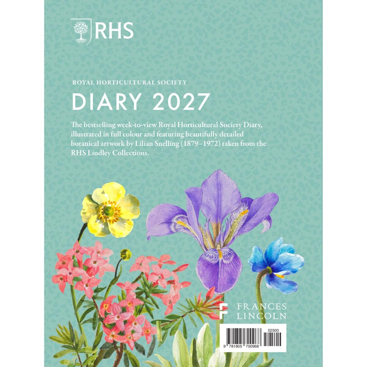 RHS Desk Diary 2027