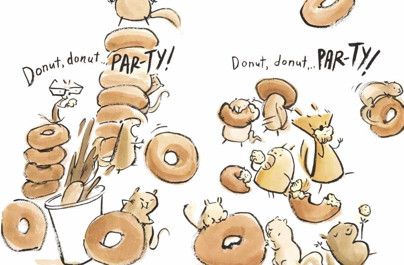 Donut Feed the Squirrels
