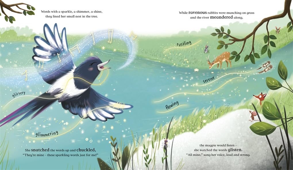 Magpie and the Sparkling Words