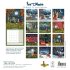 2027 Fox Under The Moon Wall Calendar