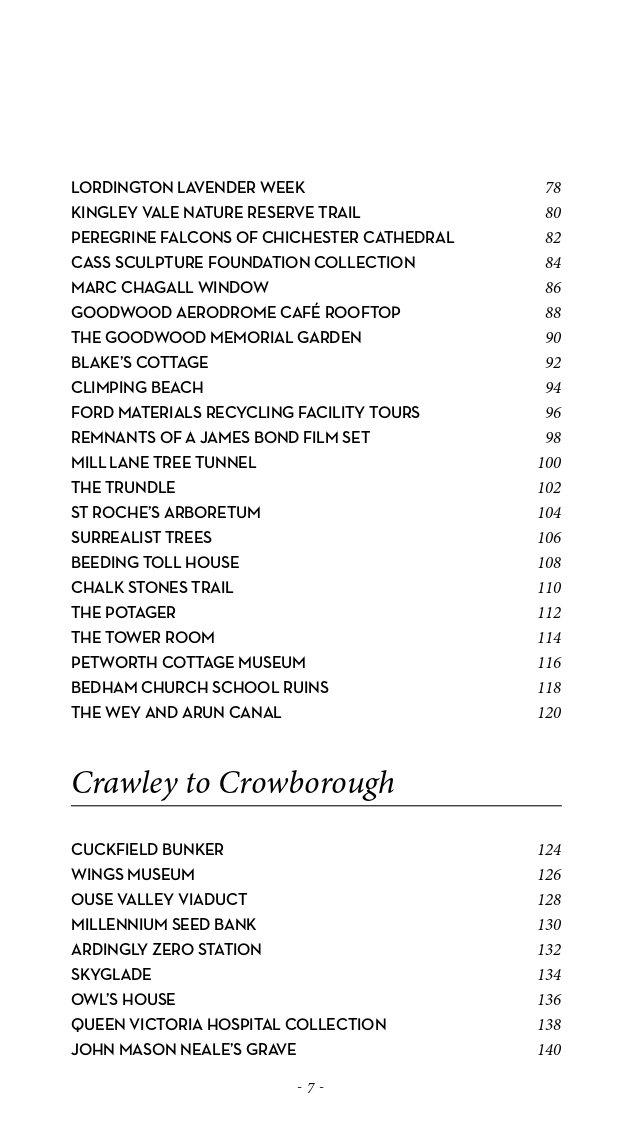 Secret Sussex Guide
