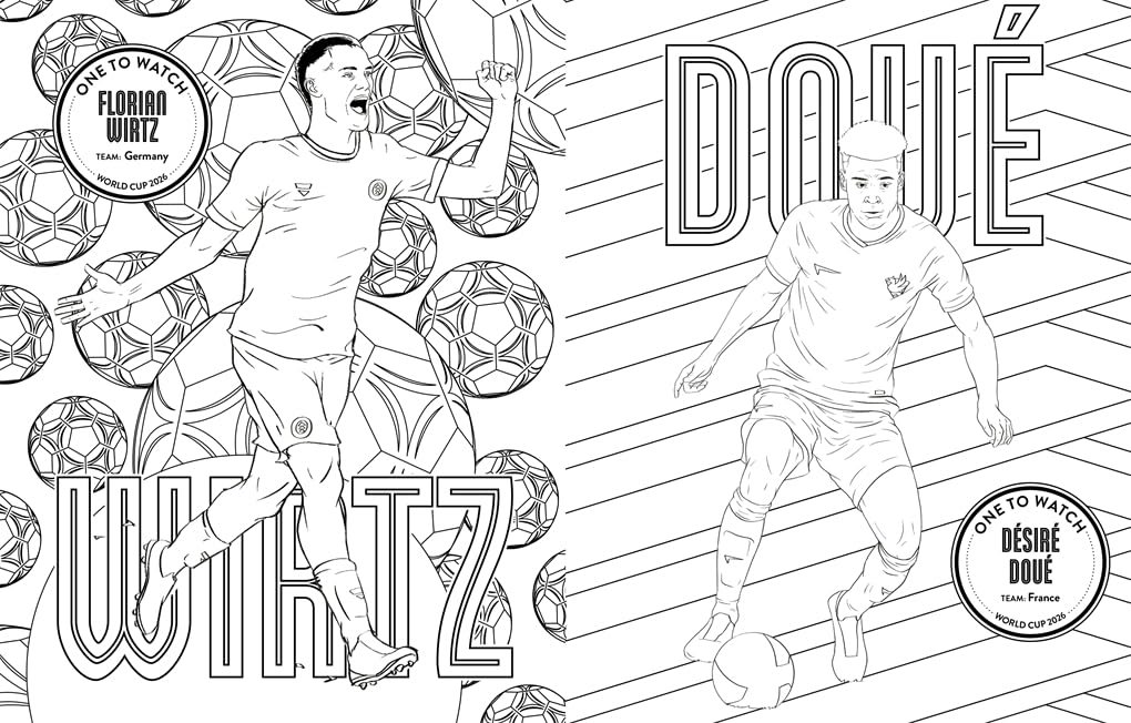 Ultimate Football Heroes Colouring Book: World Cup Greatest Moments
