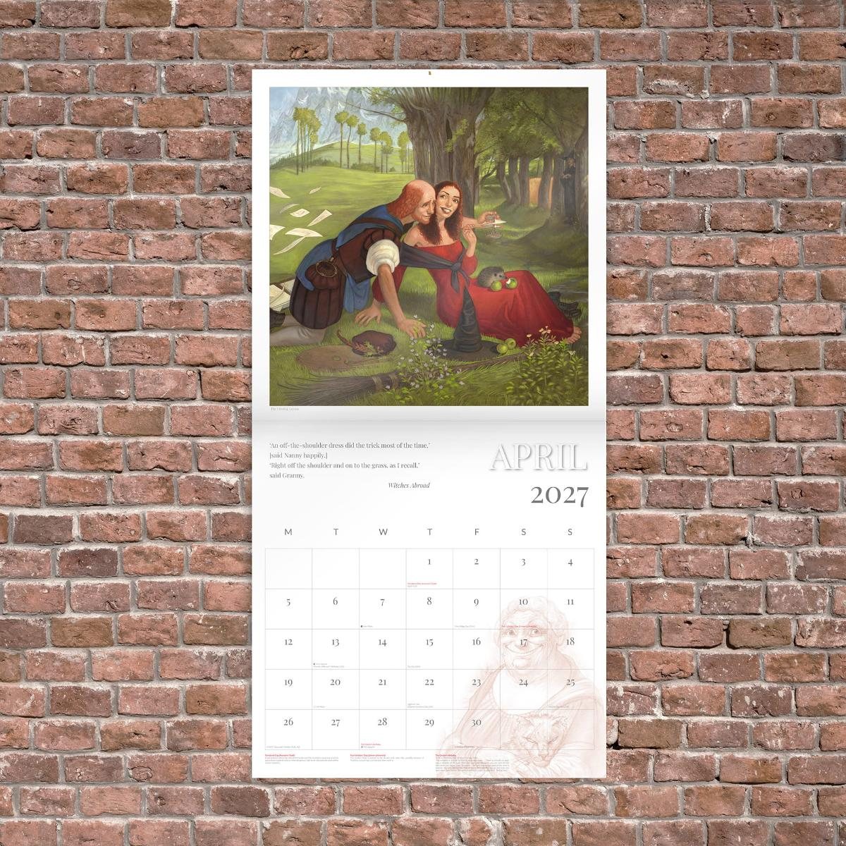 Terry Pratchett's DISCWORLD CALENDAR 2027