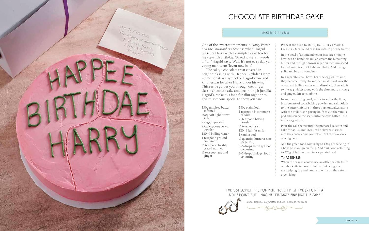 Harry Potter Sweets and Treats Cookbook