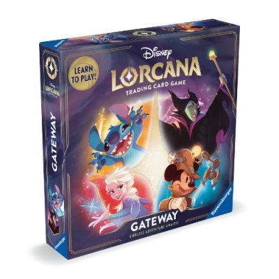 disney lorcana gateway trading card game Ravensburger TCG: Board | Introductory Game Experience for Ages 8+ | Learn to Play Disney Lorcana ensuring a seamless and enjoyable entry into the magical universe of Lorcana Disney Lorcana Gateway Trading Card