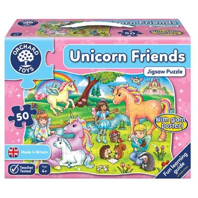 Unicorn Friends 50PC Jigsaw