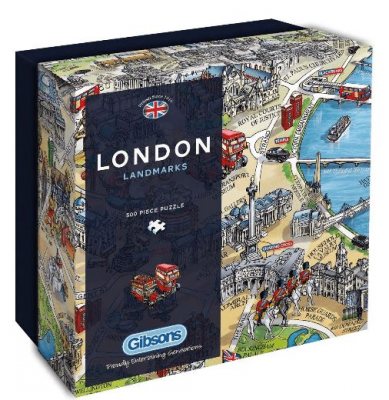 London Landmarks Jigsaw Puzzle 500pc