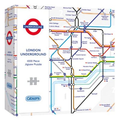 Tube Map 1000 Pc Jigsaw Puzzle