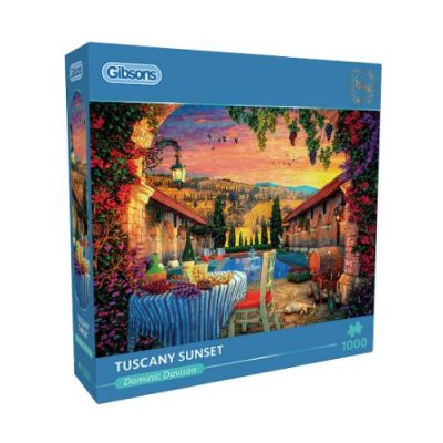 Tuscany Sunset 1000 Piece Jigsaw Puzzle