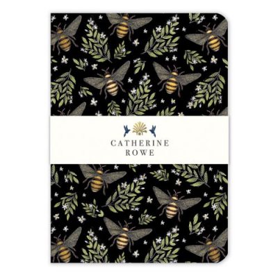 Catherine Rowe Bees A5 Luxurynotebook