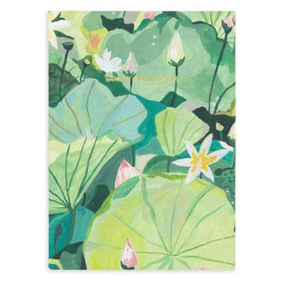 Water Lilies Daily Planner