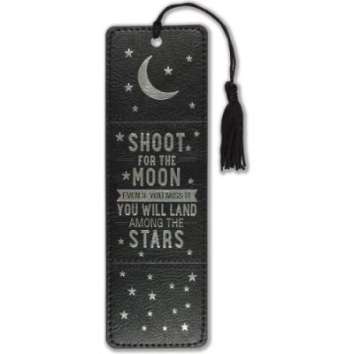 Shoot For The Moon Artisan Bookmark