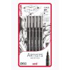 Uni Pin Blister Artists Selection Pens Set of 5