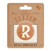 Literary Letter Bookmark - Letter R