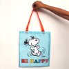Peanuts Be Happy Reusable Shopping Bag
