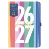 Stripes Mid Year Busy Life Diary 2026-2027