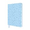 Embossed Moomin And Flowers Blue Artisan Notebook