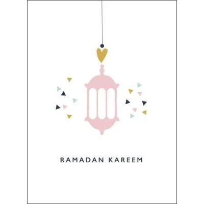 Ramadan Kareem Pink Lantern