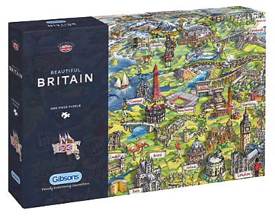 Beautiful Britain 1000pc Jigsaw