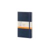 Sapphire Blue Ruled Hard  Notebook Large