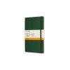 Myrtle Green Large Ruled Softcover Notebook