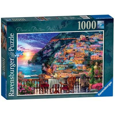 Dinner In Positano Italy 1000Piece Jigsaw Puzzle